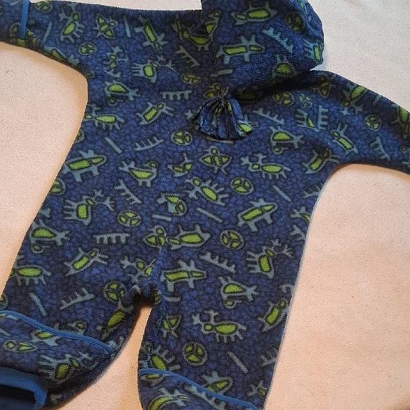 12-18m LLBean Zip Up One Piece Warm - Picture 12 of 12